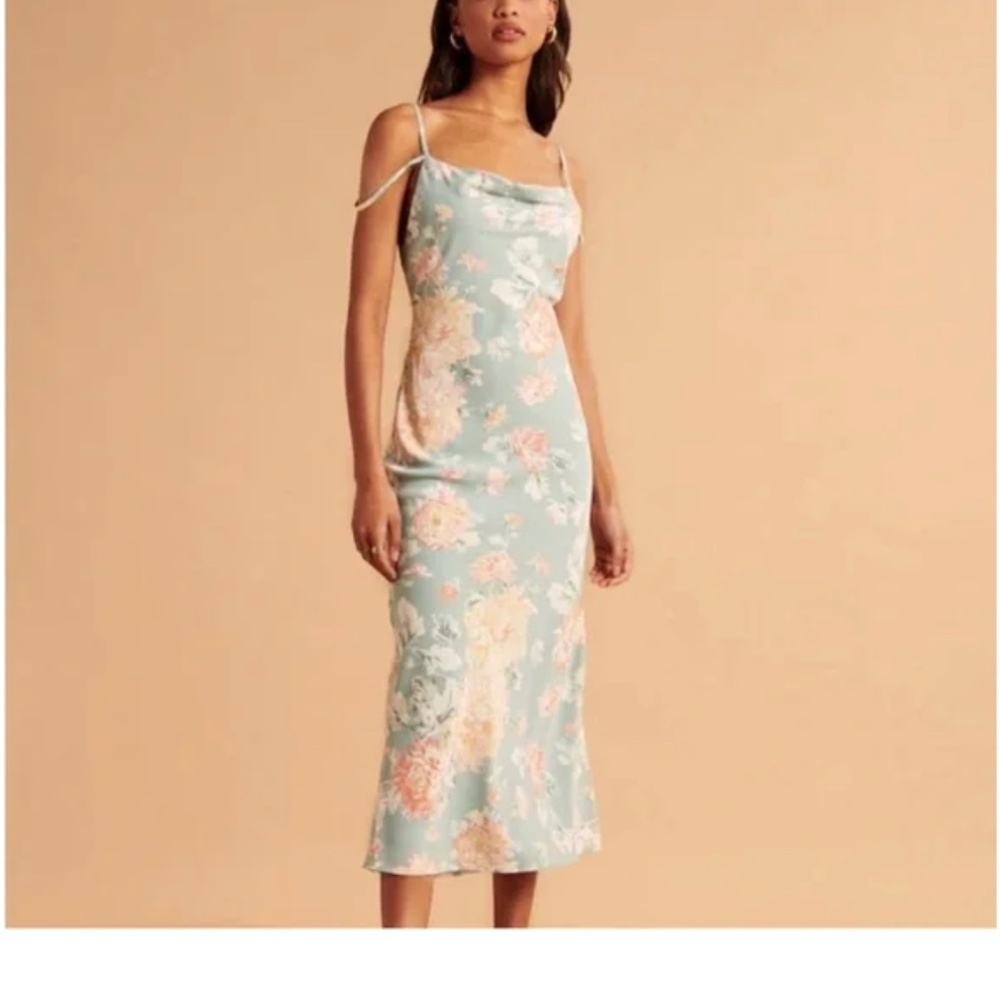 Abercrombie XLT cowl neck dress